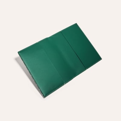 Castiglione Document Cover - Green